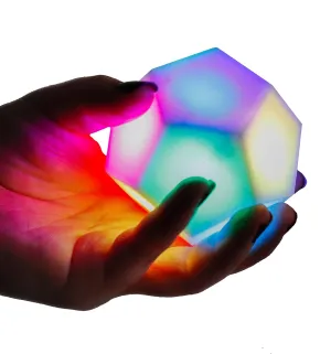 eFiDGET | Light-up Electronic Fidget Toy | Handheld Multi-Sensory Toy | Helps with ADHD, Autism and Stress Relief | Ages 3 