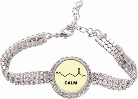 Emotional Calm Structure Art Deco Fashion Tennis Chain Anklet Bracelet Diamond Jewelry