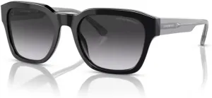 Emporio Armani EA4175 Square Sunglasses for Men   BUNDLE With Designer iWear Complimentary Eyewear Kit