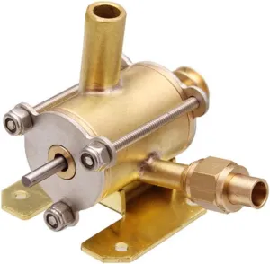 Engine Kit for Adults, All-Metal Mini Steam Turbine Engine Motor Model, STEM Metal Mechanical High Speed Engine That Work