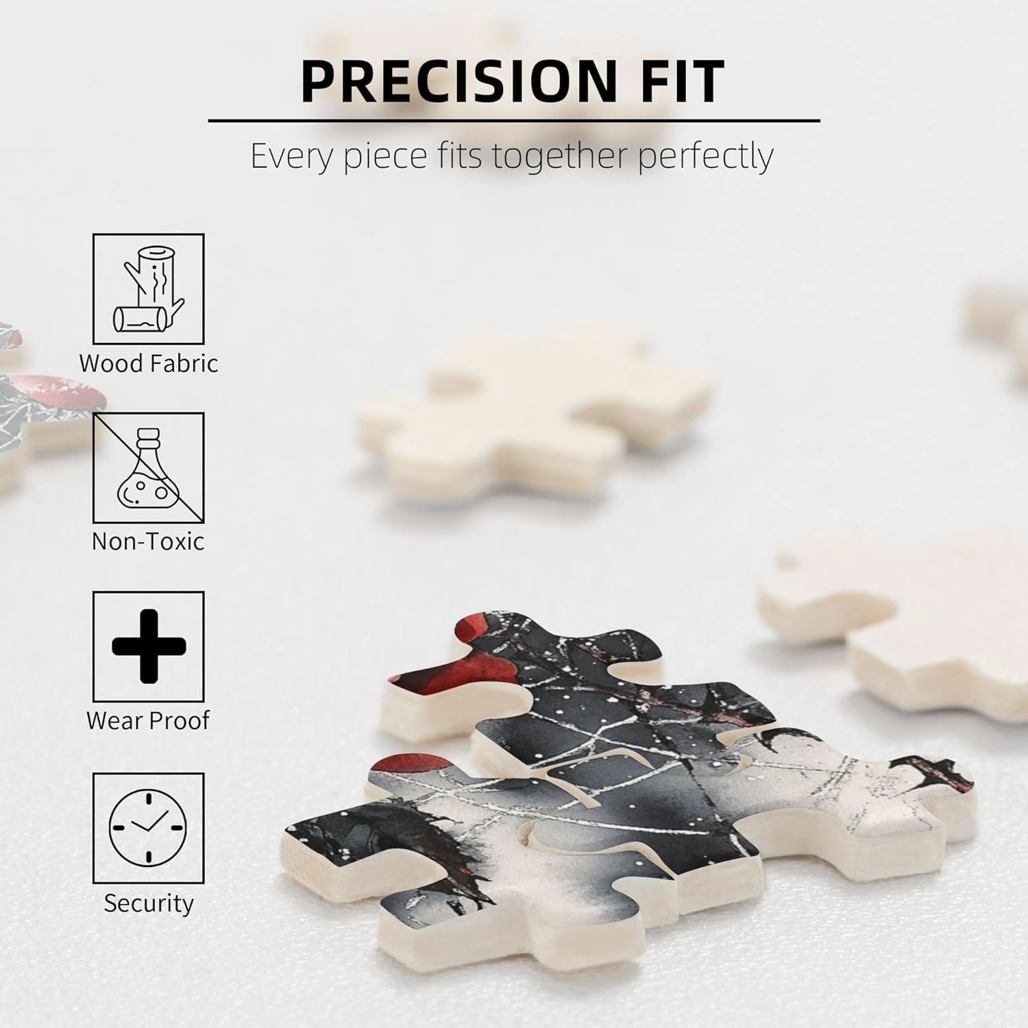 Enjoyable for Adults 1000 Pieces Funny Old Fashioned Cocktail Booze Bourbon Whiskey Sugar Cube and Aromatic Large Puzzle Game Artwork for Adults Teens Funny Adult Jigsaw