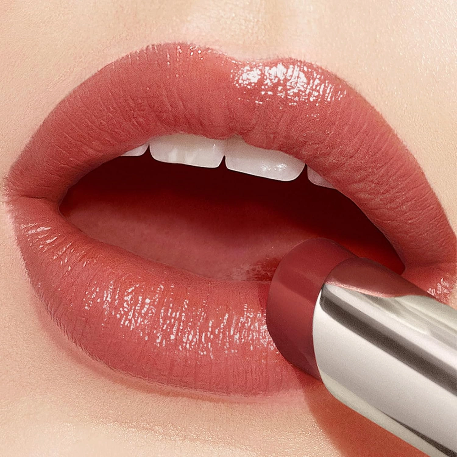 Essence Lipstick, Moisturizing, Plumping, Shiny Lip Color, Non Sticky Lipstick with Vitamin E, Sooth, Soften Lip, J303