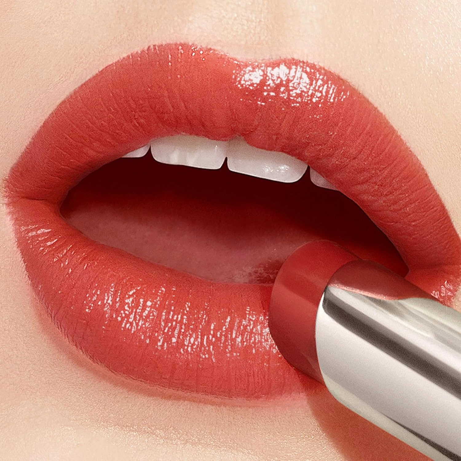 Essence Lipstick, Moisturizing, Plumping, Shiny Lip Color, Non Sticky Lipstick with Vitamin E, Sooth, Soften Lip, J304