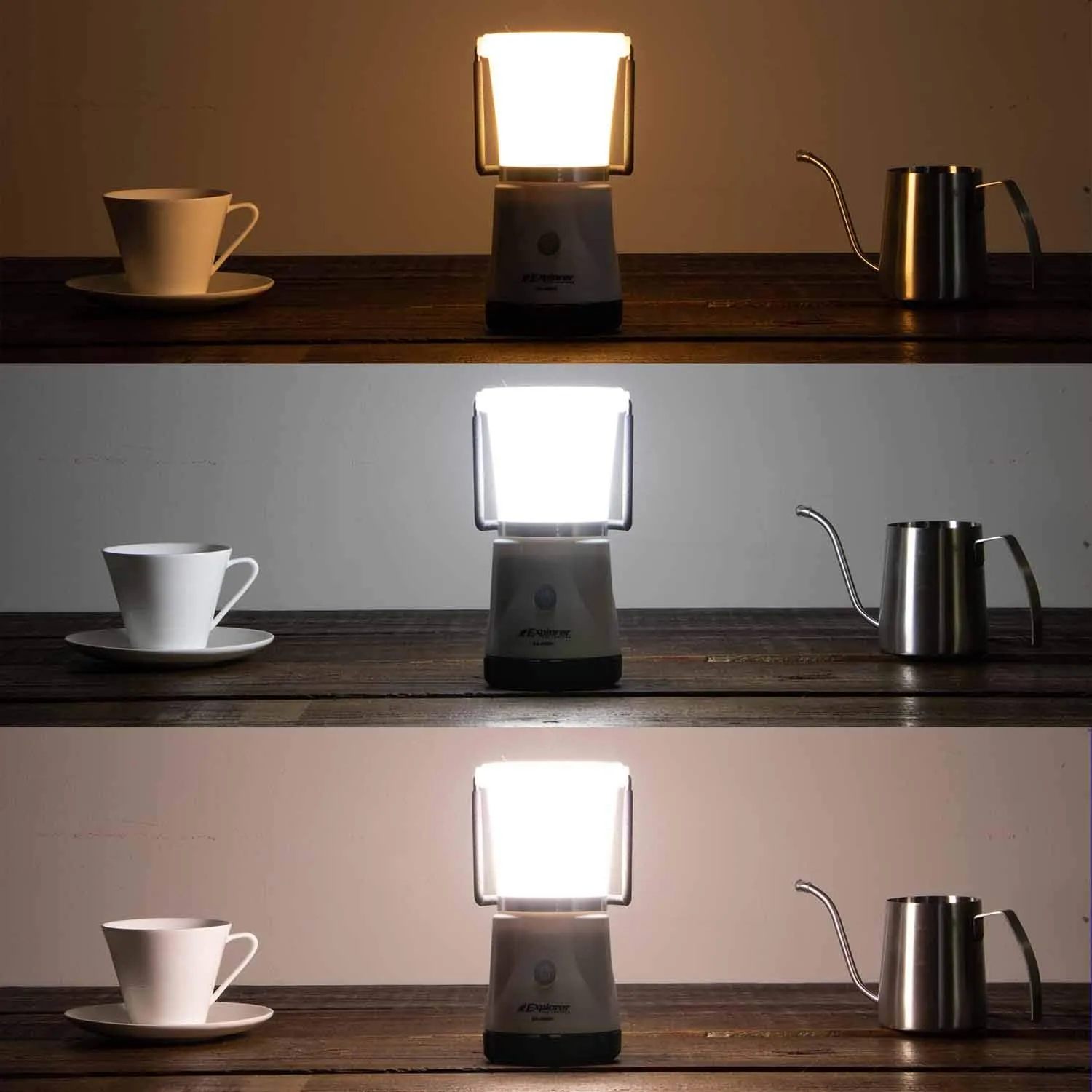 EX-450H LED Lantern, Rechargeable, Dedicated Rechargeable Battery/AA Battery Operated, 1,100 Lumens, Explorer, Camping, Outdoor, Light, Disaster Prevention