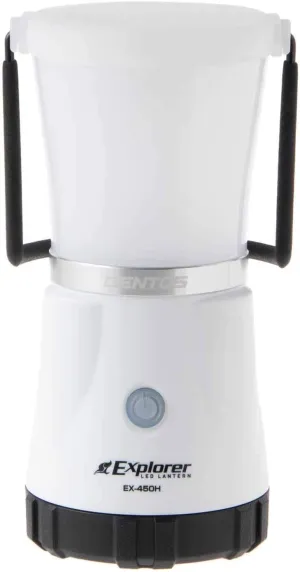 EX-450H LED Lantern, Rechargeable, Dedicated Rechargeable Battery/AA Battery Operated, 1,100 Lumens, Explorer, Camping, Outdoor, Light, Disaster Prevention