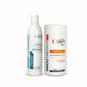 Expert Hair Botox Kit - Anti-Residue Shampoo   Botox Capilar Para El Cabello - Thermo-Active, Anti-Frizz & Natural Look - Cirugia Capilar para el Cabello