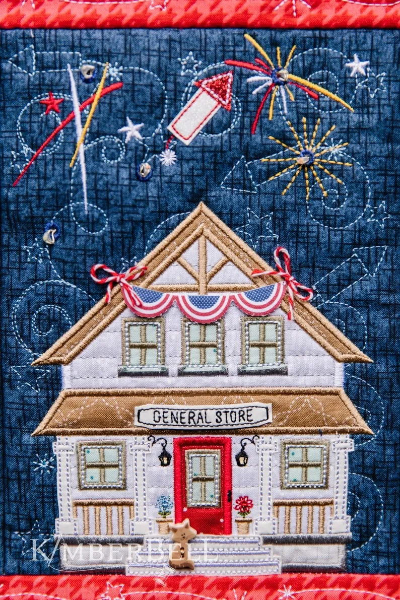 Fabric Kit for Main Street Celebration Bench Pillow