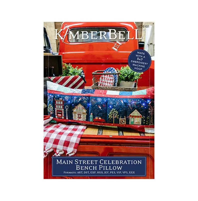 Fabric Kit for Main Street Celebration Bench Pillow