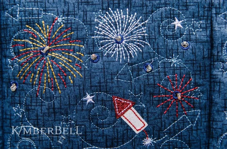 Fabric Kit for Main Street Celebration Bench Pillow