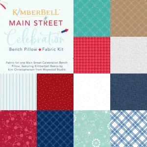 Fabric Kit for Main Street Celebration Bench Pillow