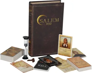 Facade Dark Cites Series Board Game of Strategy, Deceit, and Luck - Card Game for Teens Adults and Family - Salem 1692