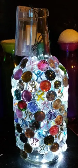 Fairy Lights Mood Therapy Bottle Light with LEDs Lamp Night Light | Mood jar fairybottle dream jar dream bottle fairy bottle therapy jar