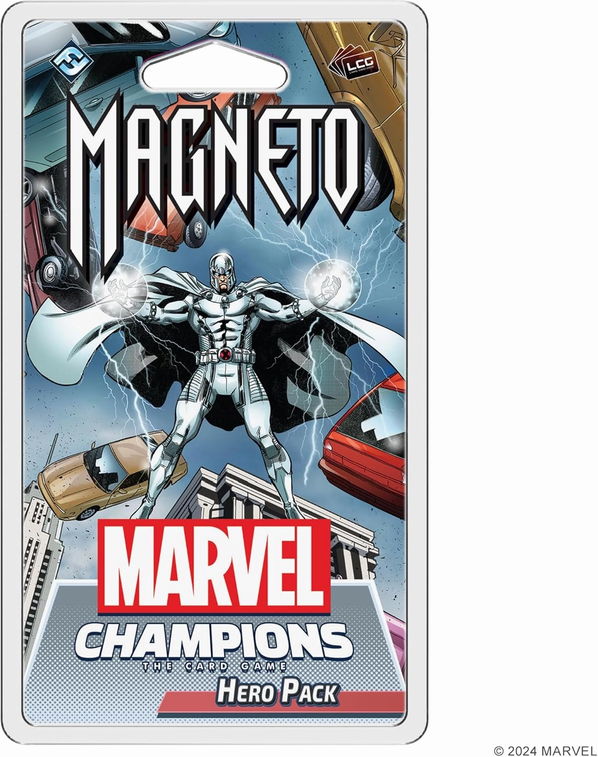 Fantasy Flight Games Marvel Champions The Card Game Magneto Hero Pack - Superhero Strategy Game, Cooperative Game for Kids and Adults, Ages 14 , 1-4 Players, 45-90 Minute Playtime, Made