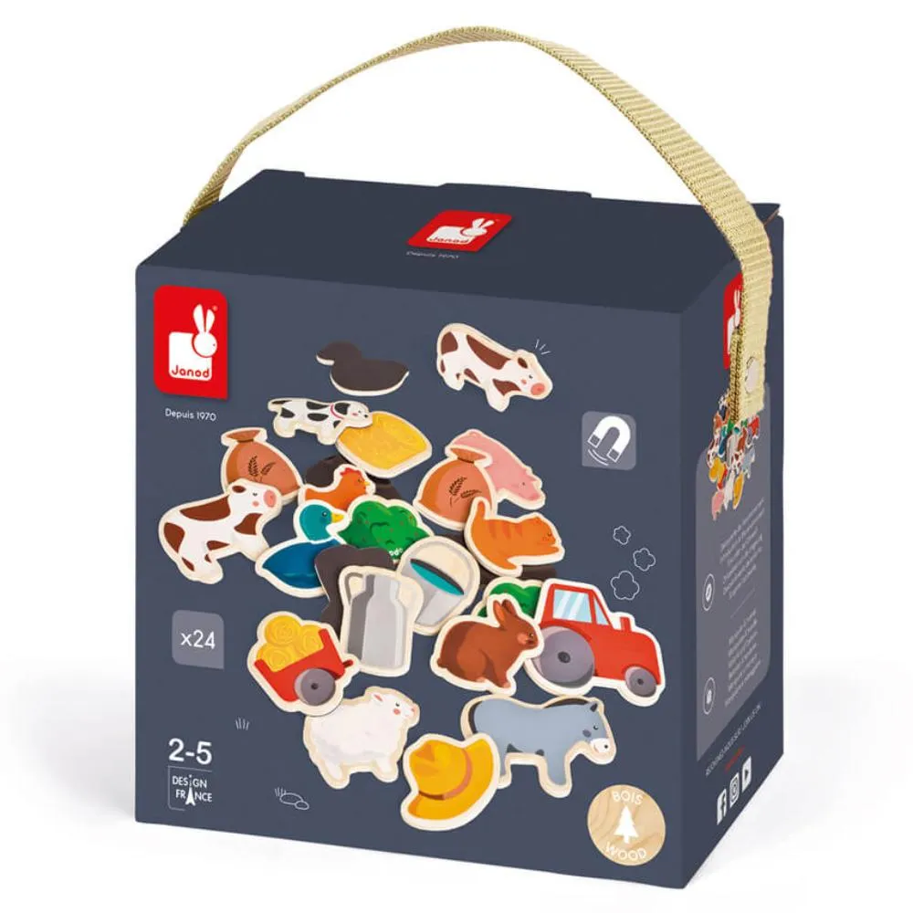 FARM MAGNETS 24 PIECE