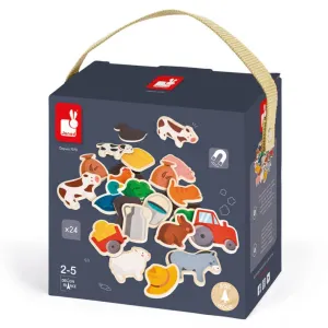 FARM MAGNETS 24 PIECE