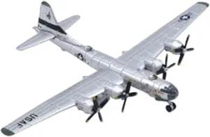 Finished Models 1/300 Scale American B-29 Bomber Model Kit Static Collector's Item Scale Airplanes