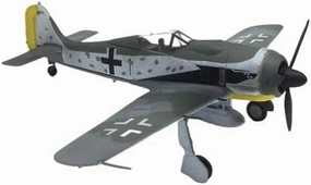 Finished Models 1/72 Scale Focke-Wulf Fw-190 Alloy Fighter Aircraft Model Static Display Collectible Scale Airplanes