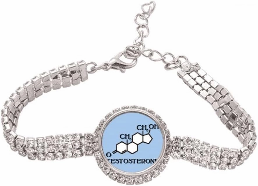finishing checal structure horm molecules Tennis Chain Anklet Bracelet Diamond Jewelry