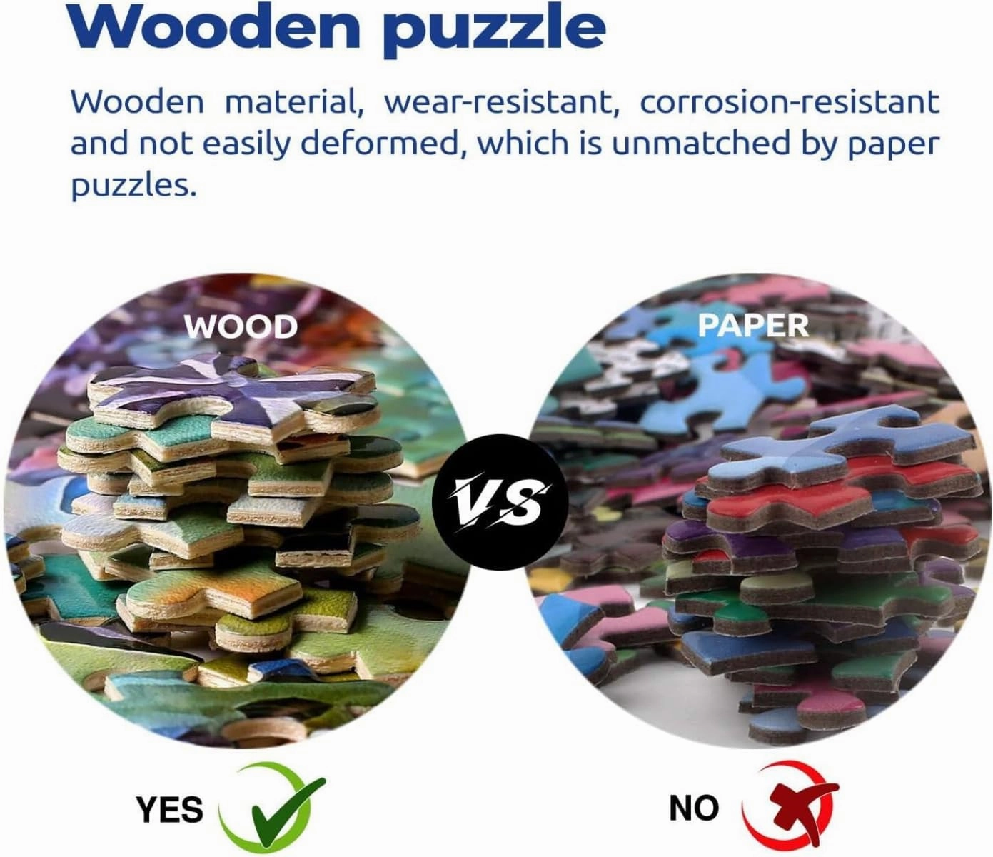 Fishing Boat Painting Puzzle - Wooden Jigsaw Puzzles for Family Games - Suitable for Teenagers and Adults 1000 Piece