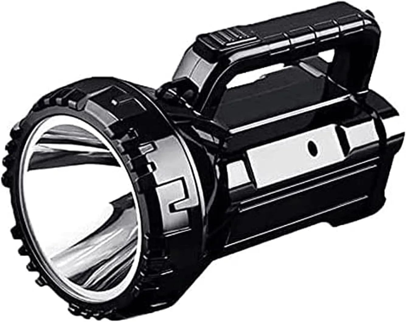 Flashlight Camping Lantern Waterproof LED Spotlight Flashlight - High LumensFlashlights for Outdoor Camping Accessories, high-Capacity Rechargeable Battery, High Powered 500M Searchlights