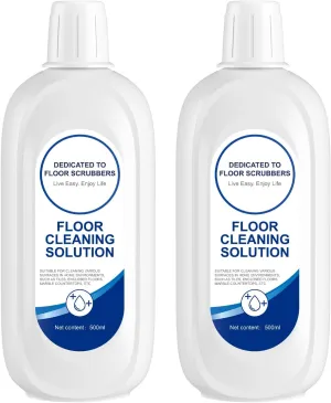 Floor Cleaning Solution Compatible With Tineco Wet & Dry Vacuum Mop, All Robotic Vacuum Cleaners (2 Bottle, Original)
