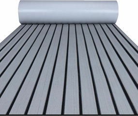 FOCEAN Boat Flooring EVA Foam Boat Decking Faux Teak Marine Flooring Boat Mat Boat Carpet Sheet for Motorboat RV Yacht Kayak Surfboard, 94.5"x 47.2"/35.4"/23.6"/15.7"