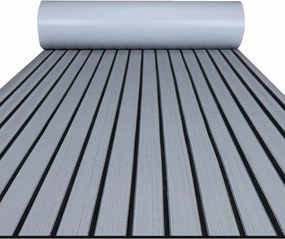 FOCEAN Boat Flooring EVA Foam Boat Decking Faux Teak Marine Flooring Boat Mat Boat Carpet Sheet for Motorboat RV Yacht Kayak Surfboard, 94.5"x 47.2"/35.4"/23.6"/15.7"