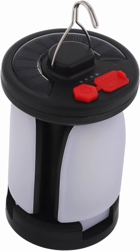 Folding Solar Camping Light Emergency Backup Rechargeable Led Lantern for Camping Hiking Storms Outdoor Use