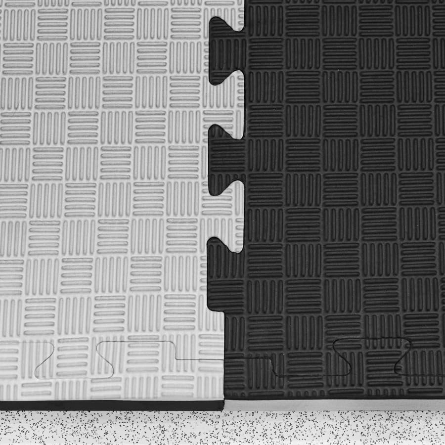 FORZA Reversible All-Purpose Foam Mats | Interlocking EVA & PE Foam Flooring for Martial Arts, Gyms, and Home Use – 0.8in & 1.6in Thickness