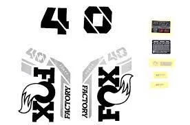 Fox Decal Kit Factory Series - 40mm 2021