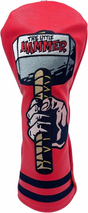 Funny Golf Club Covers The Hammer Driver Headcover and Little Hammer Fairway Wood Head Covers, Golf Accessories for Men, Golfer Gifts for Men, Golf Head Covers for Dad