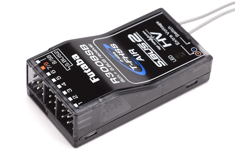 Futaba T6K V3 8 Channel 2.4GHz T-FHSS (Dry) & R3008SB Receiver Combo (Mode 1) Stock Take Clearance