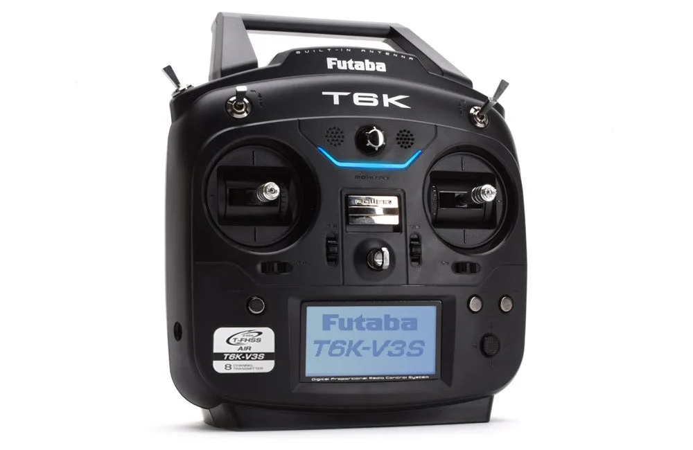 Futaba T6K V3 8 Channel 2.4GHz T-FHSS (Dry) & R3008SB Receiver Combo (Mode 1) Stock Take Clearance