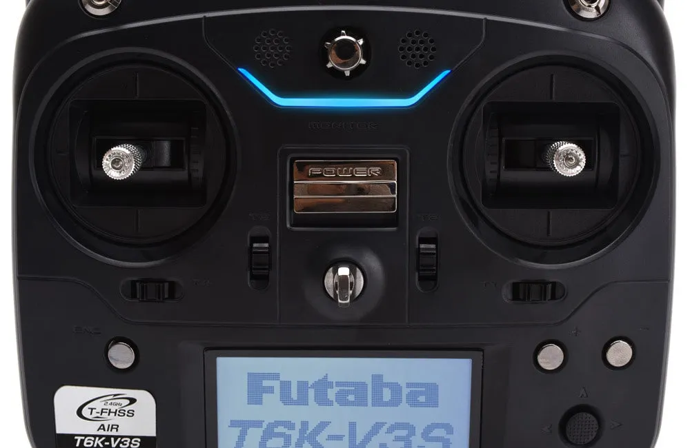 Futaba T6K V3 8 Channel 2.4GHz T-FHSS (Dry) & R3008SB Receiver Combo (Mode 1) Stock Take Clearance