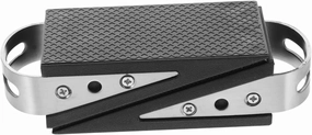 GANAZONO Door Wedge Stopper Outdoor/Hotel 2pcs Black Anti-Collision Doorstop Safe and Practical for Home Use