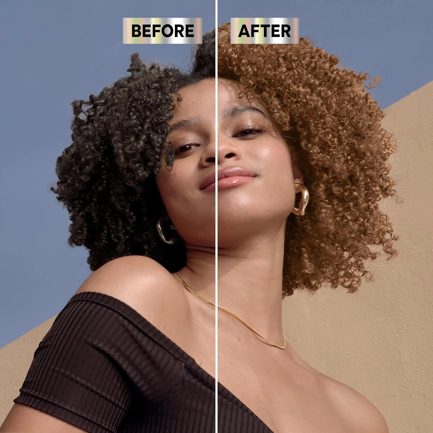Garnier Nutrisse Ultra Color Nourishing Bold Permanent Hair Color Creme, LC1 Hi-Lift Light Brown (Salted Caramelo), Pack of 2, Hair Dye Kit for 8 Weeks of Bold Hair Color Even on Dark Bases