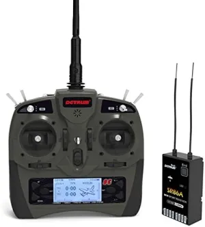 GAVIN-8C Transmitter with Istone SR86A Receiver for RC Model Airplane Helicopter Racing FPV Drone
