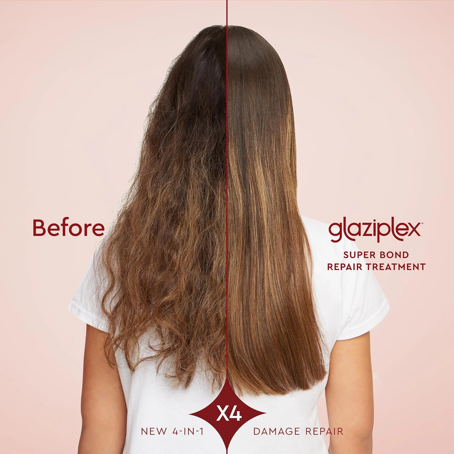 glaze Glaziplex Super Bond Building Treatment Mask – Conditioning Hair Mask Repairs, Strengthens, Protects & Adds Shine – Protein-Enriched Formula – 4 oz, Pack of 3