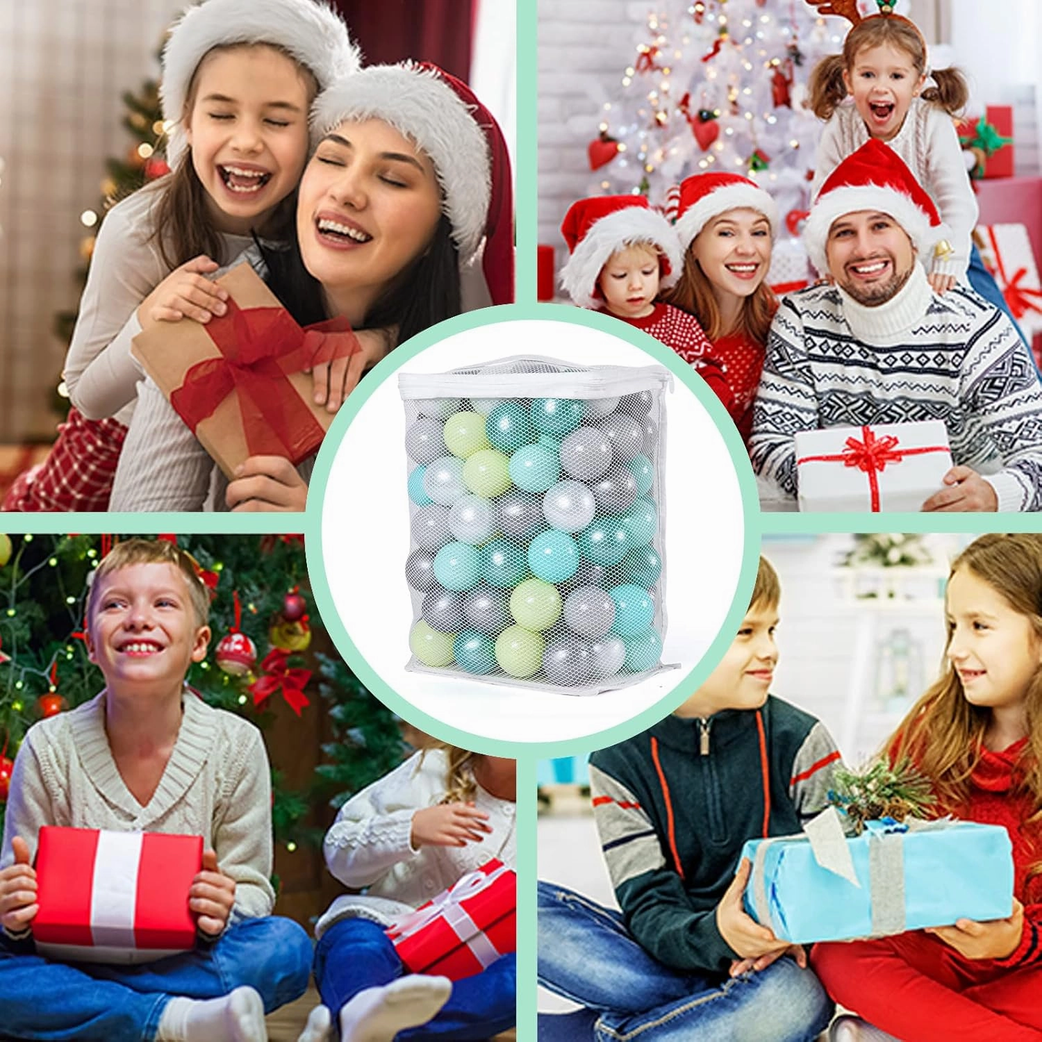 GOGOSO Ball Pit Balls for Toddles Kids Plastic Ballpits Accessories Crush Proof Durable Fun Shape Play Baby Bath Toys 50 100 200 500 1000