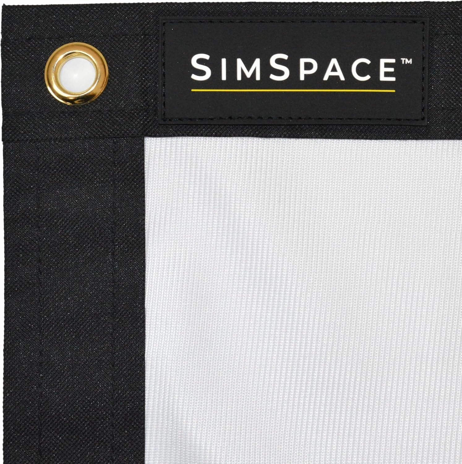 Golf Impact Screen - White Projector Screen for Golf Simulator for Home, Heavy Duty and Durable Display Screen, Golf Simulator Screen, HD Projector Screen for Golf Practice