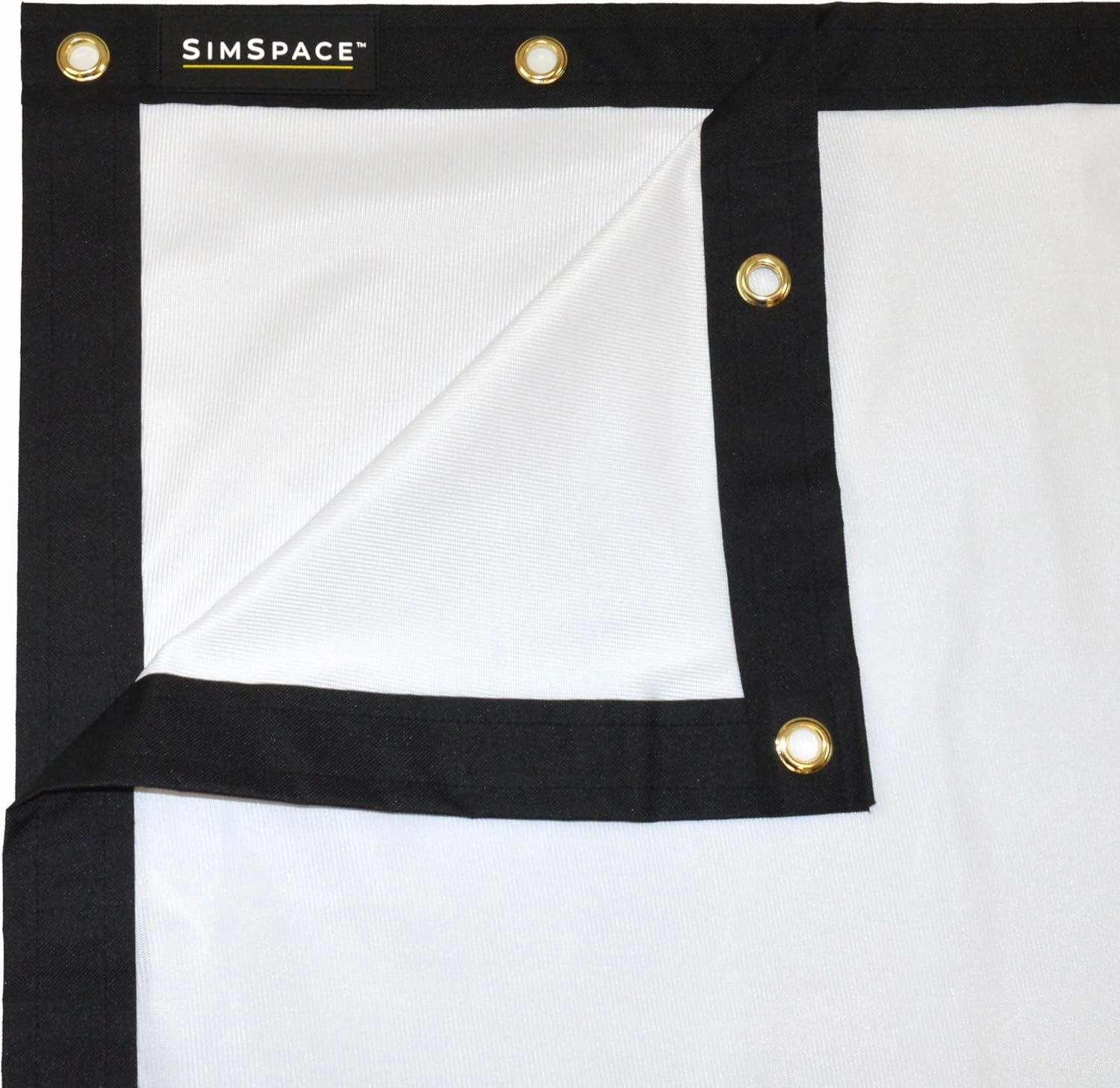Golf Impact Screen - White Projector Screen for Golf Simulator for Home, Heavy Duty and Durable Display Screen, Golf Simulator Screen, HD Projector Screen for Golf Practice