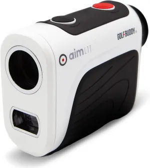 GOLFBUDDY Aim L11 Golf Laser Rangefinder, Slope Compensation, Ergonomic, Light Weight, Sporty Design, Slope-Adjusted Distance, Vibration Alert, 3 Targeting Mode, 6X Bright Magnification, Hard Case