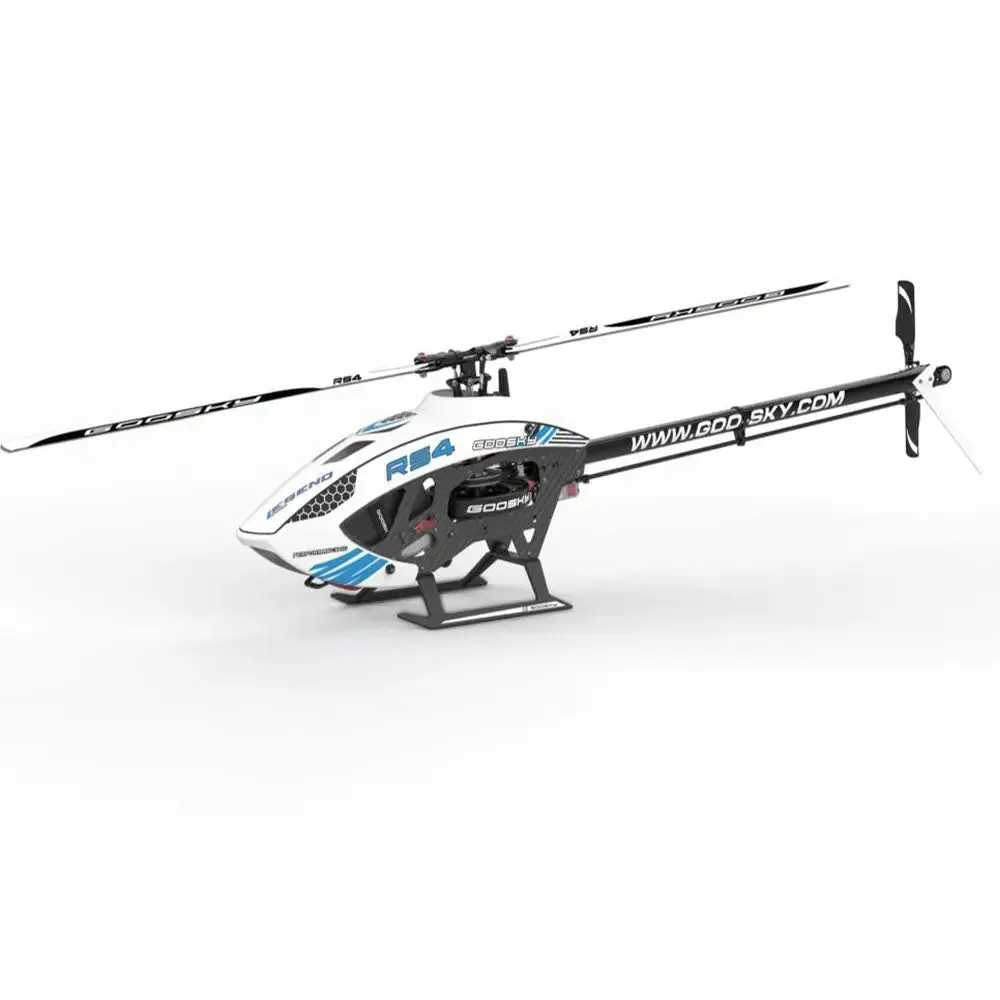 GooSky RS4 Legend 6CH 3D Flybarless Direct Drive Brushless Motor 400 Class RC Helicopter