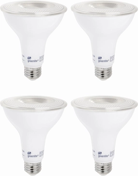 Greenlite LED PAR30 Long Neck Dimmable Flood Light Bulb, 11W (75W Equivalent), 850 Lumens, 5000k Daylight, Indoor/Outdoor, Weatherproof, 120V, Energy Star (4 Pack)