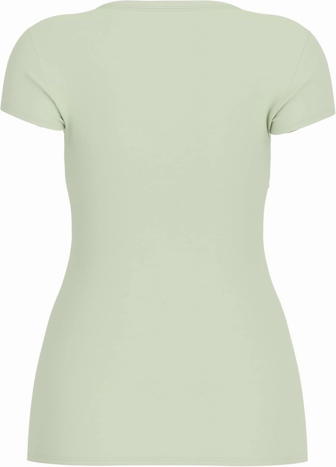 GUESS Women's Short Sleeve Eco Glitter Degrade Logo Tee