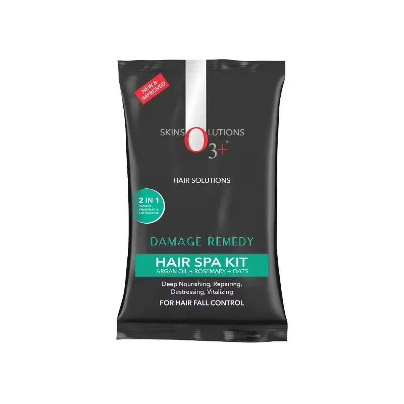 Hair Spa Kit Infused with Argan Oil, Rosemary & Oats for Fall Control, Deep Nourishing & Repairing (35g)