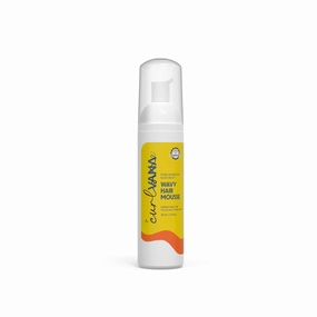 Hair Mousse | Non Sticky Formula for Extra Definition, Frizz Control, Hydration, Volume & Shine | Enhances waves for 2a 2b 2c curls | For Men & Women | 80ml