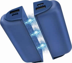 Hand Warmers Rechargeable 2 Pack,10000mAh Split-Magnetic Electric AI Handwarmer Power Bank,3 Levels, Camping,Hunting in Winter