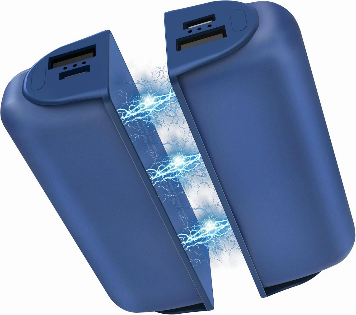 Hand Warmers Rechargeable 2 Pack,10000mAh Split-Magnetic Electric AI Handwarmer Power Bank,3 Levels, Camping,Hunting in Winter