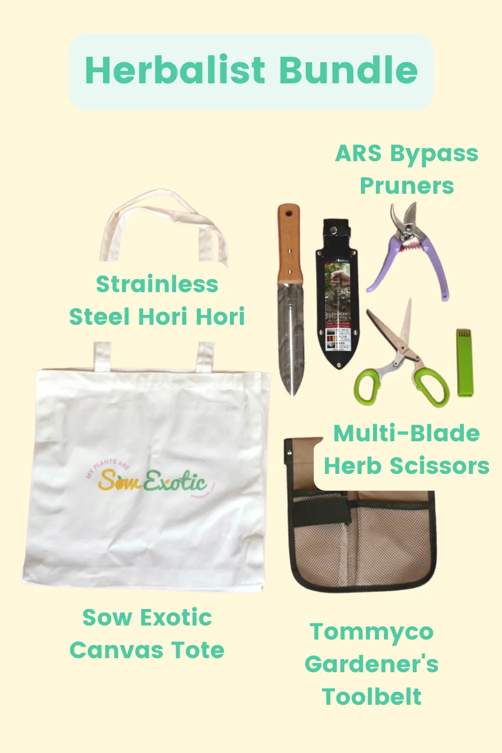 Herbalist Essentials Tool Bundle